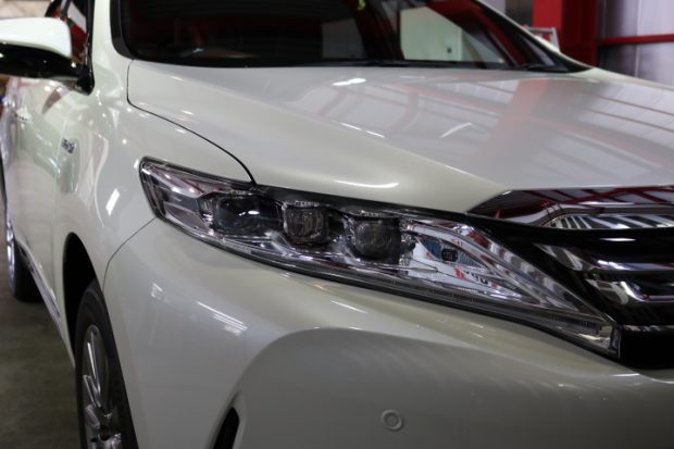 千葉県からお越しの新車トヨタハリアーにウィンドウコート全面施工させていただきました。