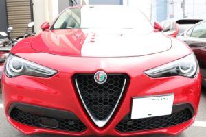 アルファロメオステルヴィオ コーティング専門店