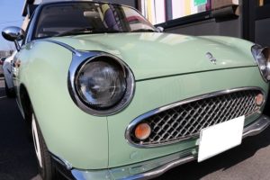 日産フィガロ コーティング施工
