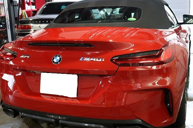 BMW　Z4　幌コーティング