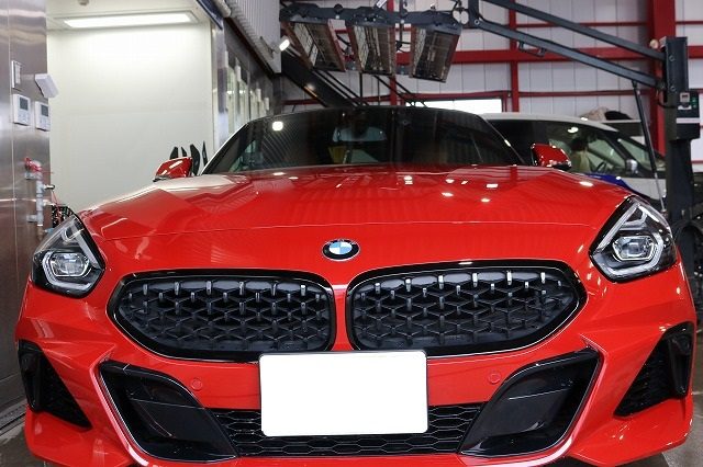 BMW　Z4　幌コーティング