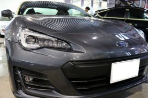 スバルBRZ　コーティング施工後