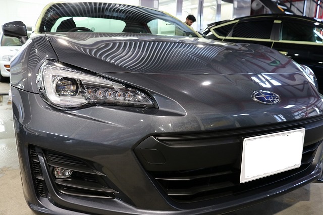 スバルBRZ　コーティング施工後