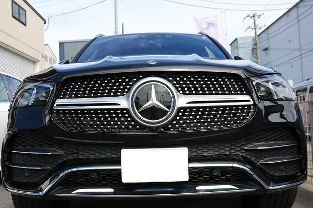 メルセデスベンツ　GLE　ガラスコーティング