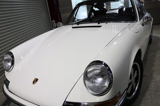 ポルシェ911T　ガラスコーティング　神奈川