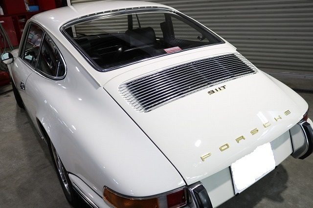 ポルシェ911T　ガラスコーティング　神奈川