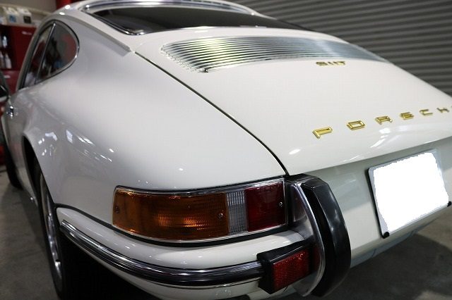 ポルシェ911T　ガラスコーティング　神奈川