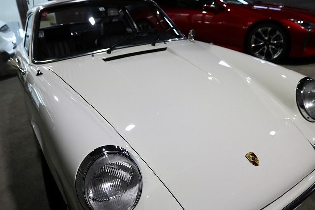 ポルシェ911T　ガラスコーティング　神奈川