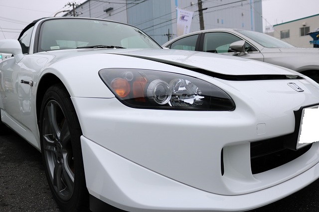 ガラスコーティング　ホンダ　S2000