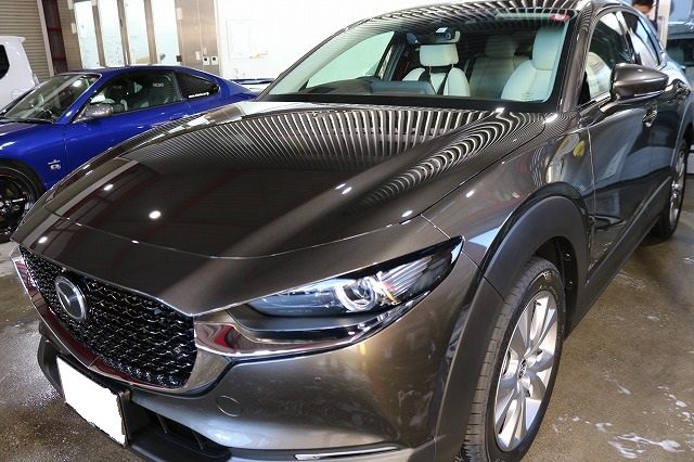 マツダ　ガラスコーティング　CX-30