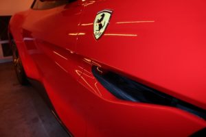 フェラーリポルトフィーノ ガラスコーティング