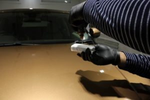 レンジローバーイヴォーク ガラスコーティング施工