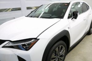新車レクサスUX250h セラミックコーティング施工