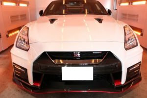 ガラスコーティングを日産ＧＴＲ-nismoに施工