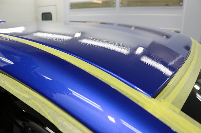 スバルWRX ST1にファインラボヒールライトを施工　コーティング塗布の画像