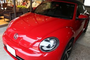 フォルクスワーゲン VWザ・ビートルカブリオレ幌コーティング