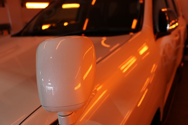 トヨタ・ランドクルーザープラドにセラミック9Hコーティングを施工　遠赤外線の画像