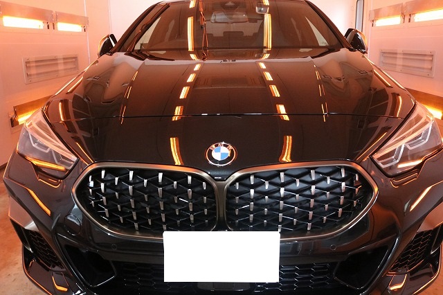 新車BMW M235iにカーコーティング施工