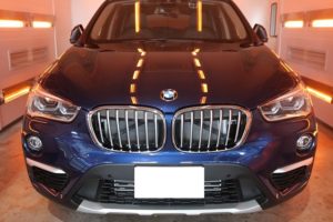 BMW X1にファインラボセラミックを施工