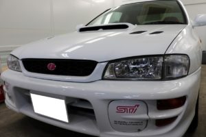 インプレッサWRX ガラスコーティング
