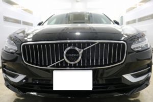 ボルボV90にカーコーティングを施工