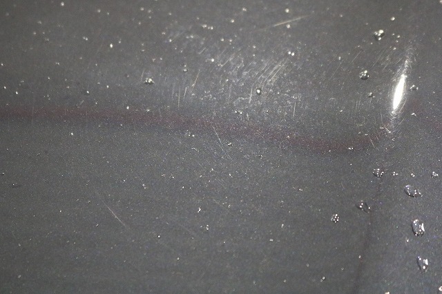 メルセデスベンツS63にカーコーティングを施工　スクラッチ傷の画像