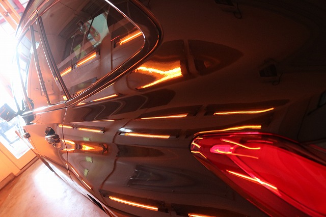 BMW3ツーリングにセラミックプロ9H施工　焼付画像