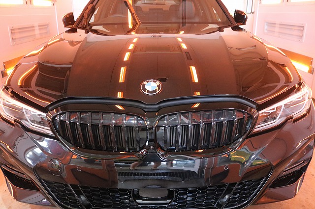 BMW3ツーリングにセラミックプロ9H施工