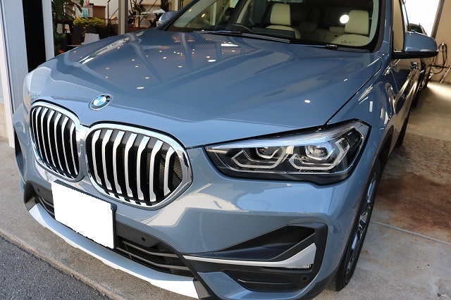 BMW X1にセラミックシールド施工