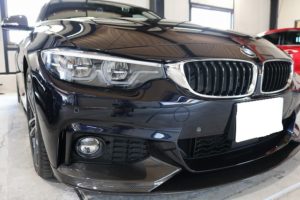 BMW440iへカーコーティング施工