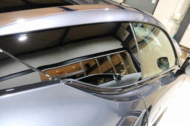 新車レクサスLC500hにファインラボヒールプラスを施工後　サイド画像