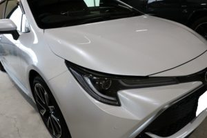 トヨタカローラスポーツカーコーティング 画像