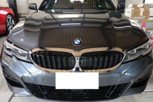 BMW3 カーコーティング ウィンドコーティング施工後 画像