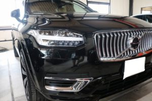 ボルボXC90にファインラボヒールプラス施工