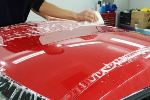 GRスープラ 貼って弾くコーティング プロテクションフィルム