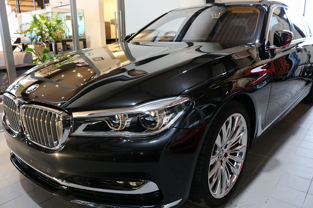 BMW7　クオーツガラスコーティング画像