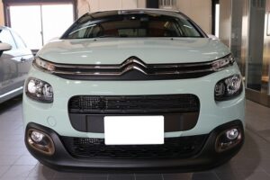 シトロエンC3 ファインラボヒールライト施工画像