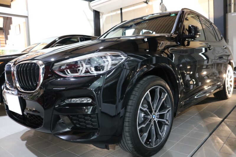 BMWX3 ファインラボコーティング カービューティーアイアイシー