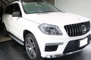 メルセデスベンツGL セラミックプロ9Hコーティング施工画像