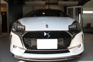 シトロエン クォーツガラスコーティング施工画像