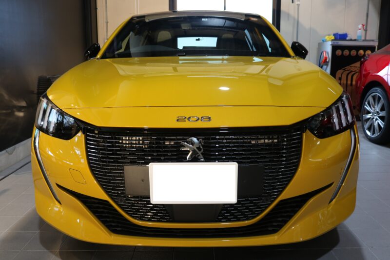 プジョー208 セラミックプロ9Hコーティング施工画像
