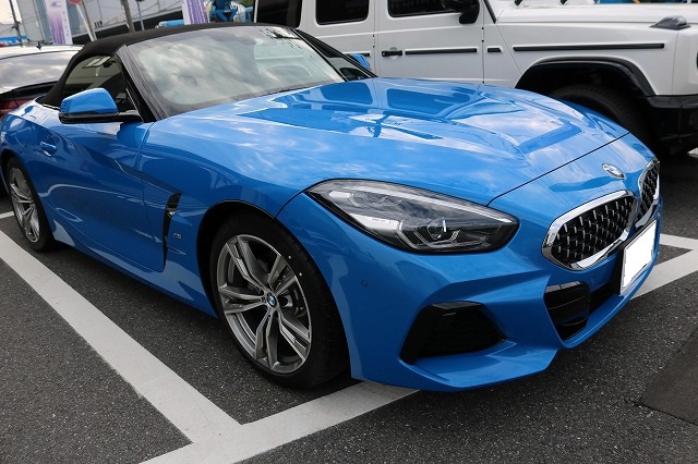 BMWZ4　ファインラボヒールライト施工画像