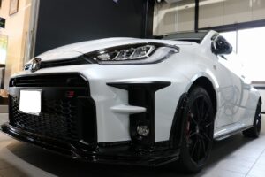 トヨタGRヤリス セラミックプロ9Hコーティング施工画像