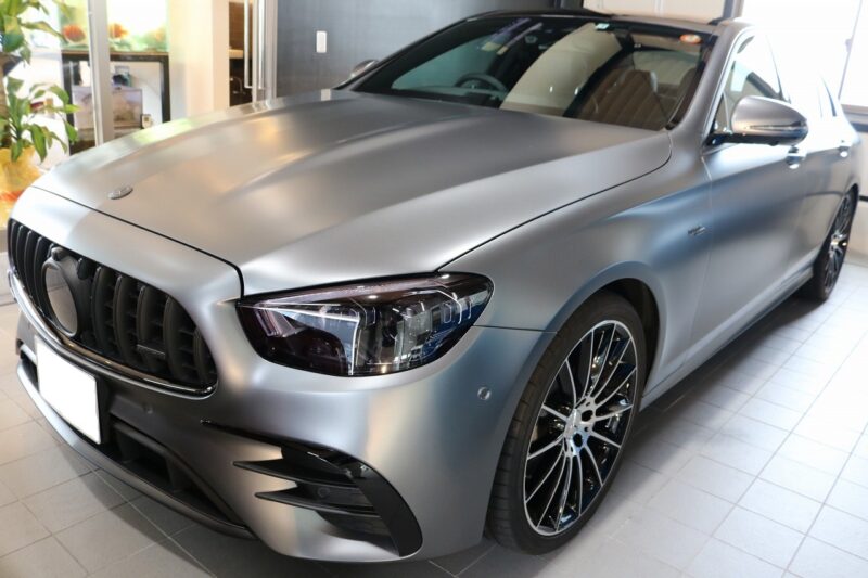 メルセデスベンツAMG E53 セラミックプロ9H施工画像