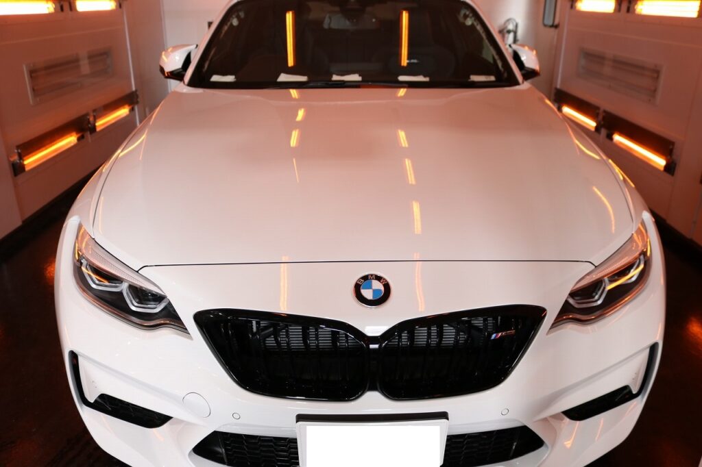 BMW M2　ファインラボヒールプラス施工画像