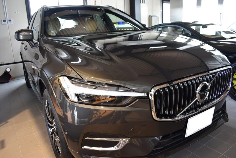 ボルボXC60 ファインラボセラミック施工画像