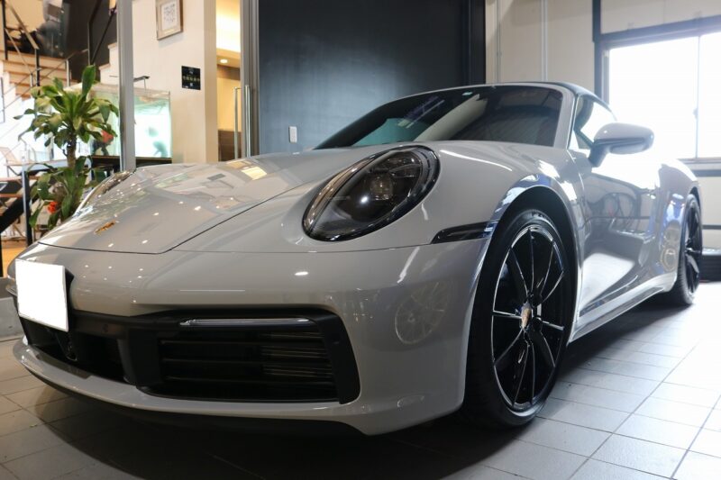 ポルシェ911タルガ4S ファインラボヒールプラス コーティング画像