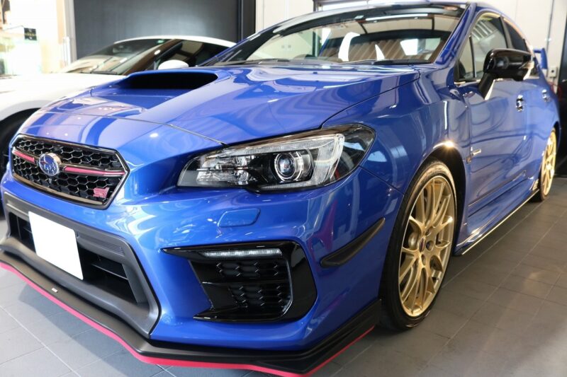 スバルWRX ファインラボヒールプラス ミドル コーティング画像