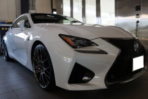 レクサスRCF セラミックプロ9H1層(ミドルフィニッシュ) コーティング画像