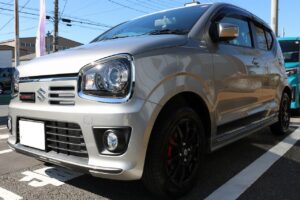 スズキ アルトワークス クォーツガラスコーティング(新車基本コース) コーティング画像